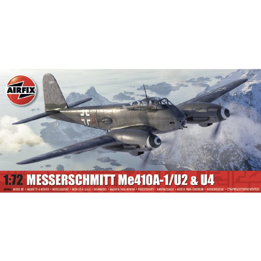 Airfix Model Kit 1:72 Messerschmitt Me410A-1 U2 & U4