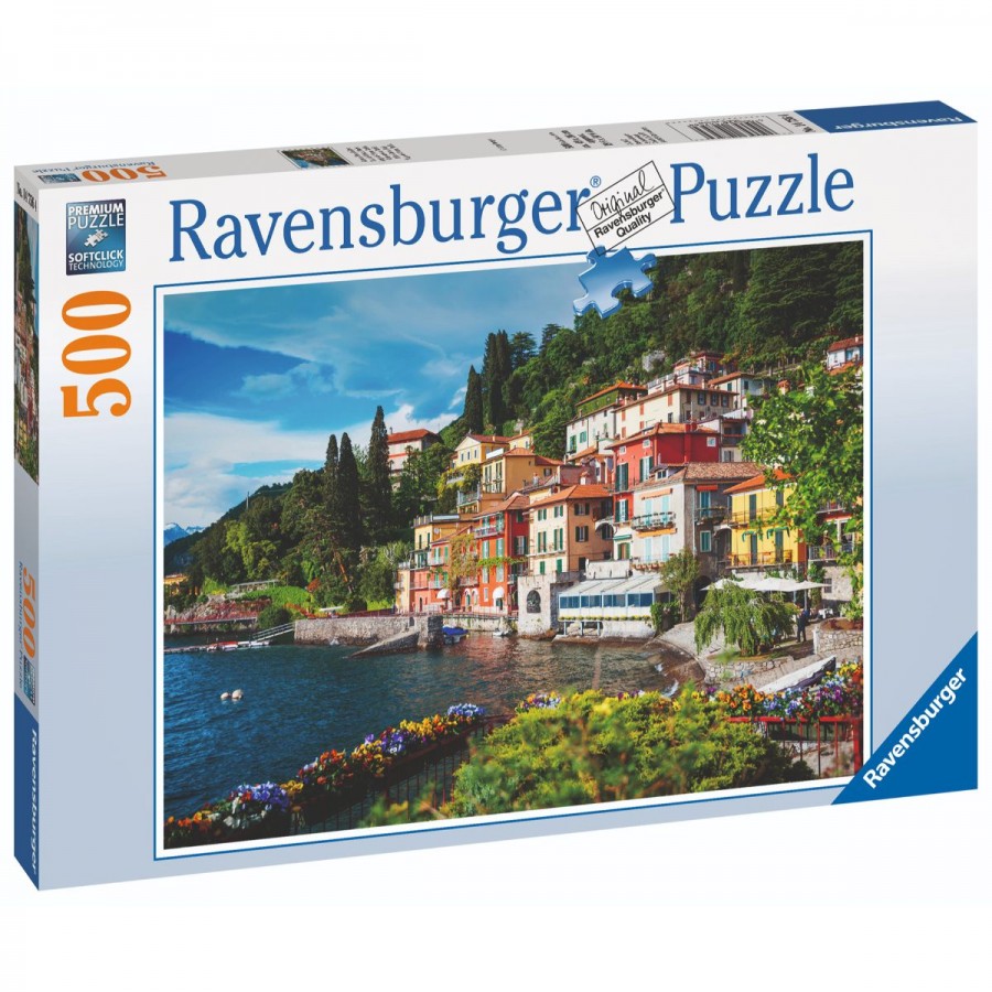 Ravensburger Puzzle 500 Piece Lake Como Italy