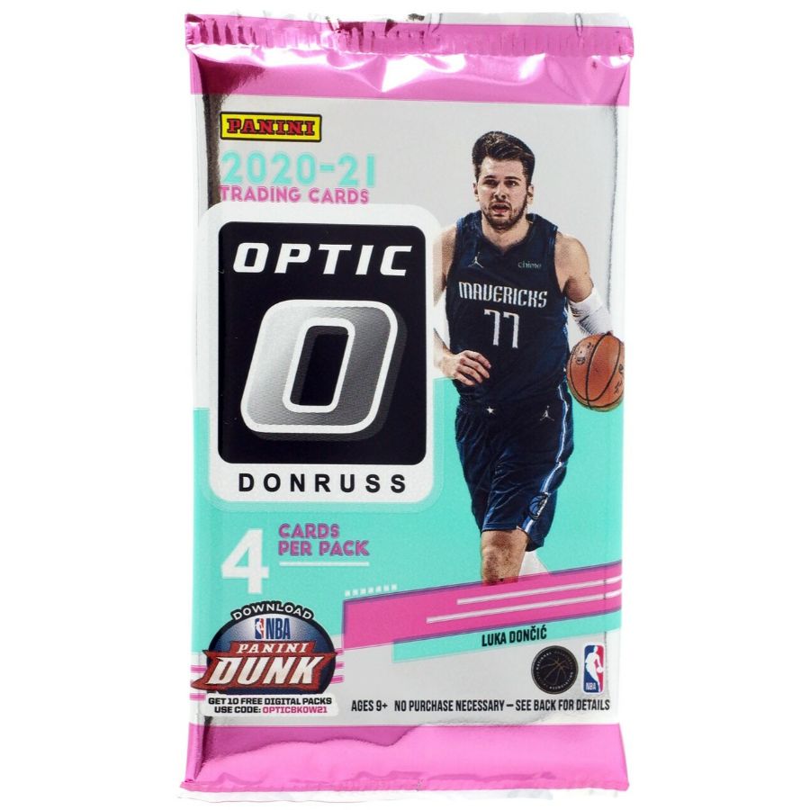 Panini Donruss Optic Basketball Cards 2020-21 Booster Pack