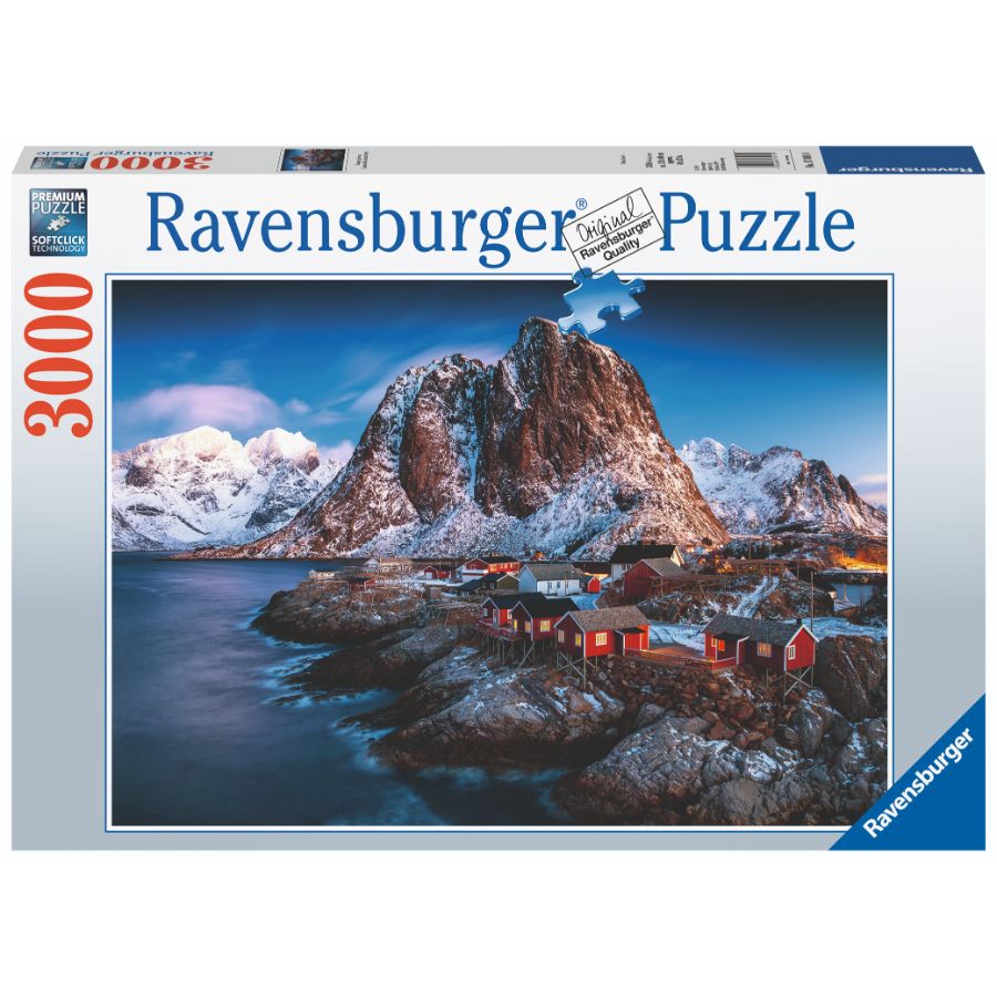 Ravensburger Puzzle 3000 Piece Hamnoy Lofoten