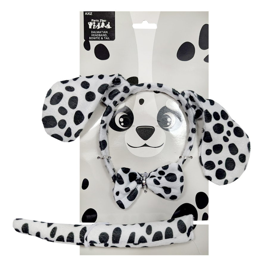 Dalmation Dog Mask & Tail