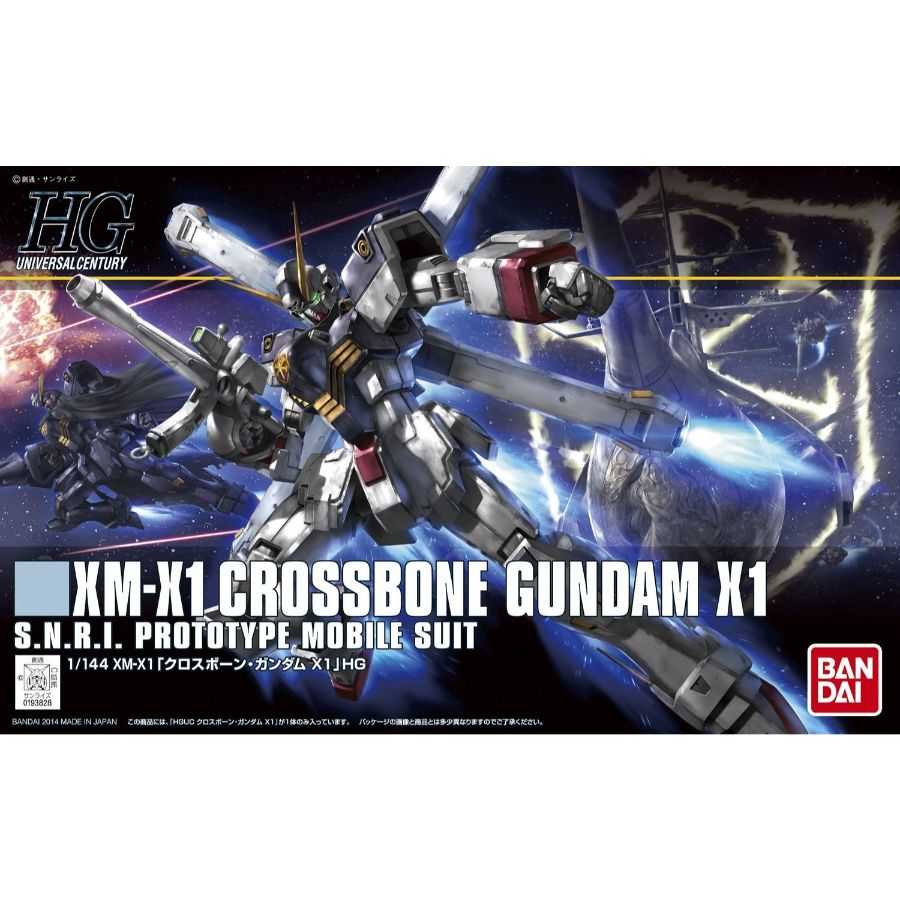 Gundam Model Kit 1:144 HGUC Crossbone Gundam X1