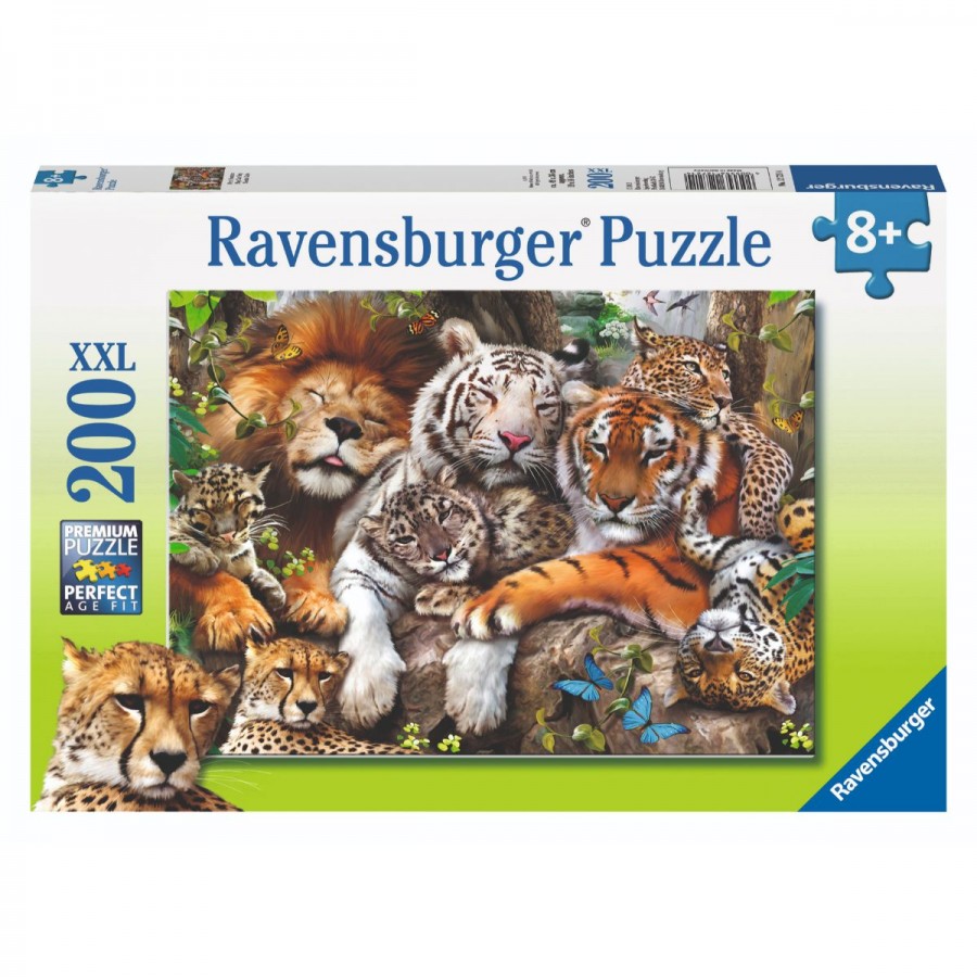 Ravensburger Puzzle 200 Piece Big Cat Nap