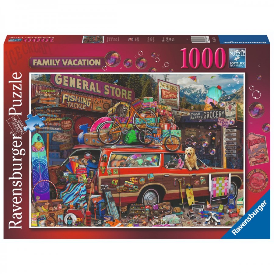 Ravensburger Puzzle 1000 Piece Family Vacation