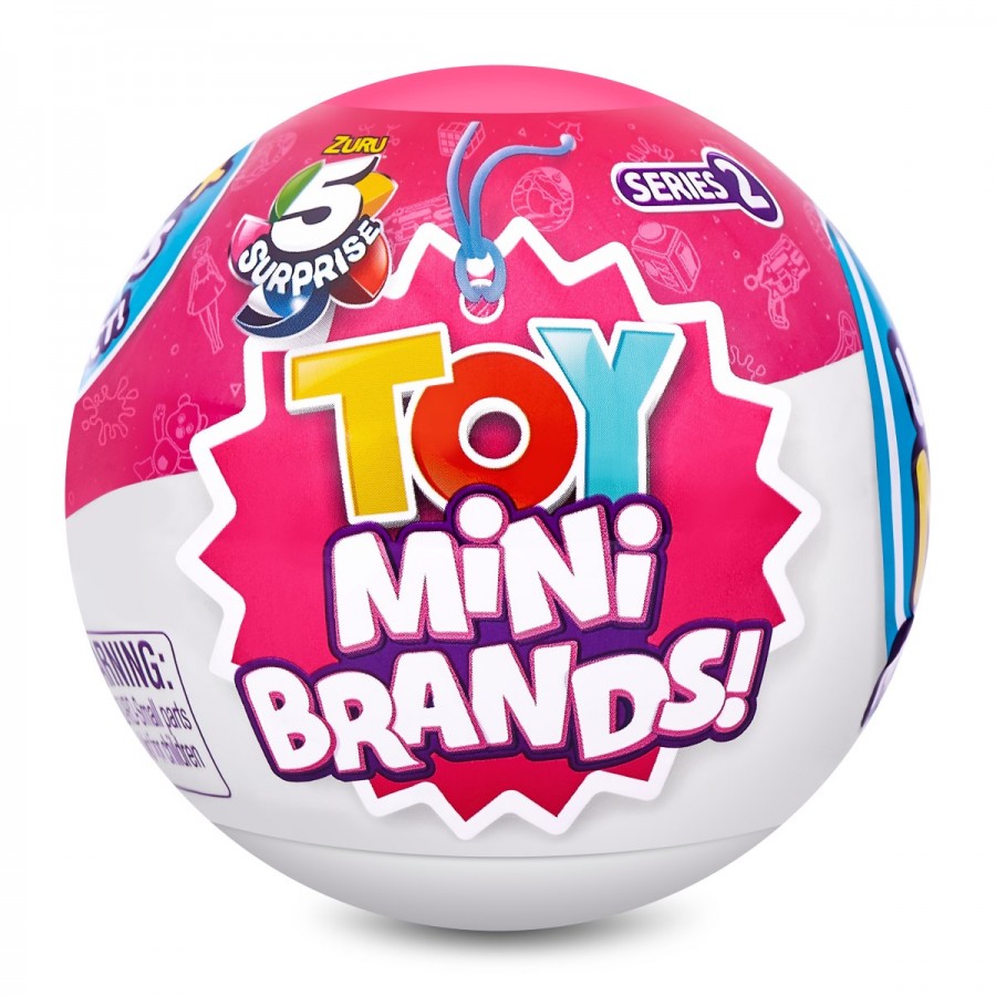 5 Surprise Toy Mini Brands Series 2 Assorted