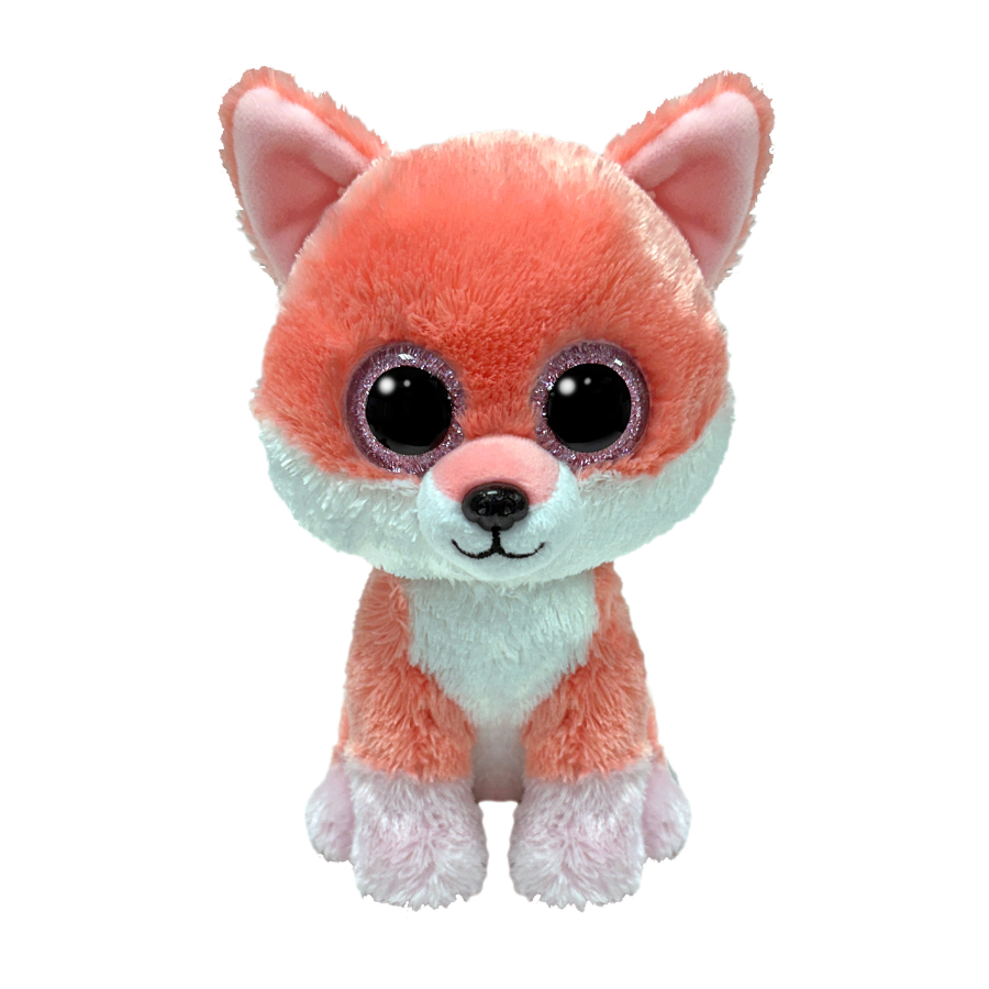 Ty Beanie Boos Regular Plush Vixen Fox Orange