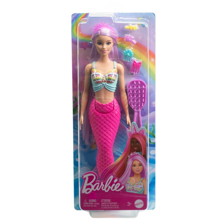 Barbie Fairytale Mermaid Doll Pink