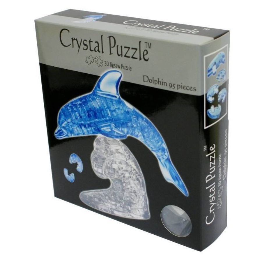 Crystal Puzzles Blue Dolphin
