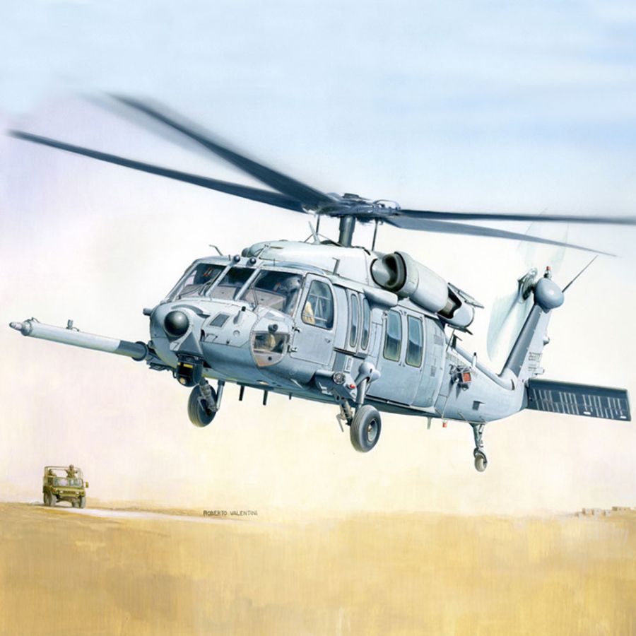 Italeri Model Kit 1:48 MH-60K Blackhawk SOA