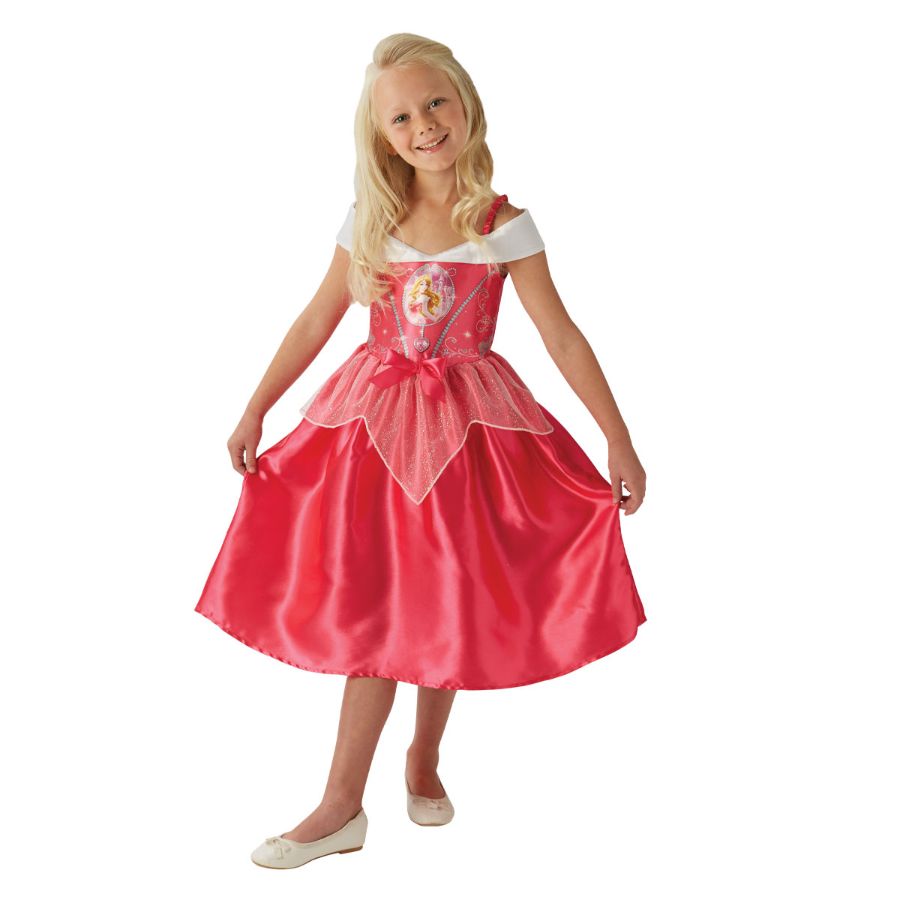Disney Princess Sleeping Beauty Kids Dress Up Costume Size 6-8