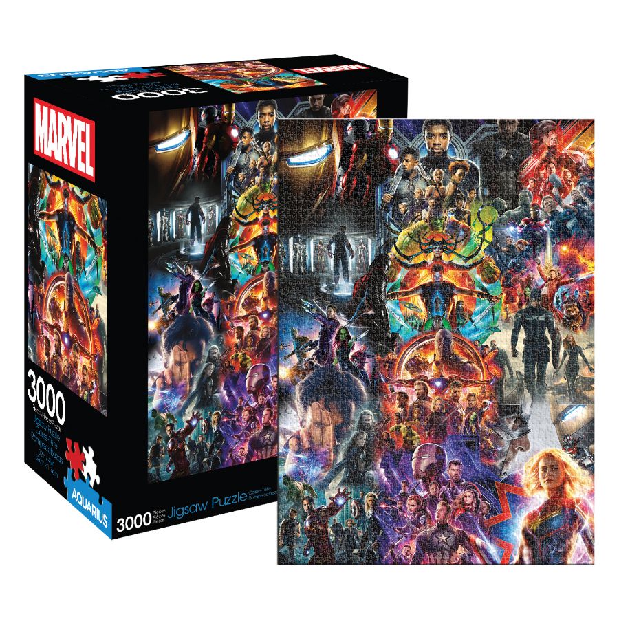 Marvel Cinematic Universe Collage 3000 Piece Puzzle