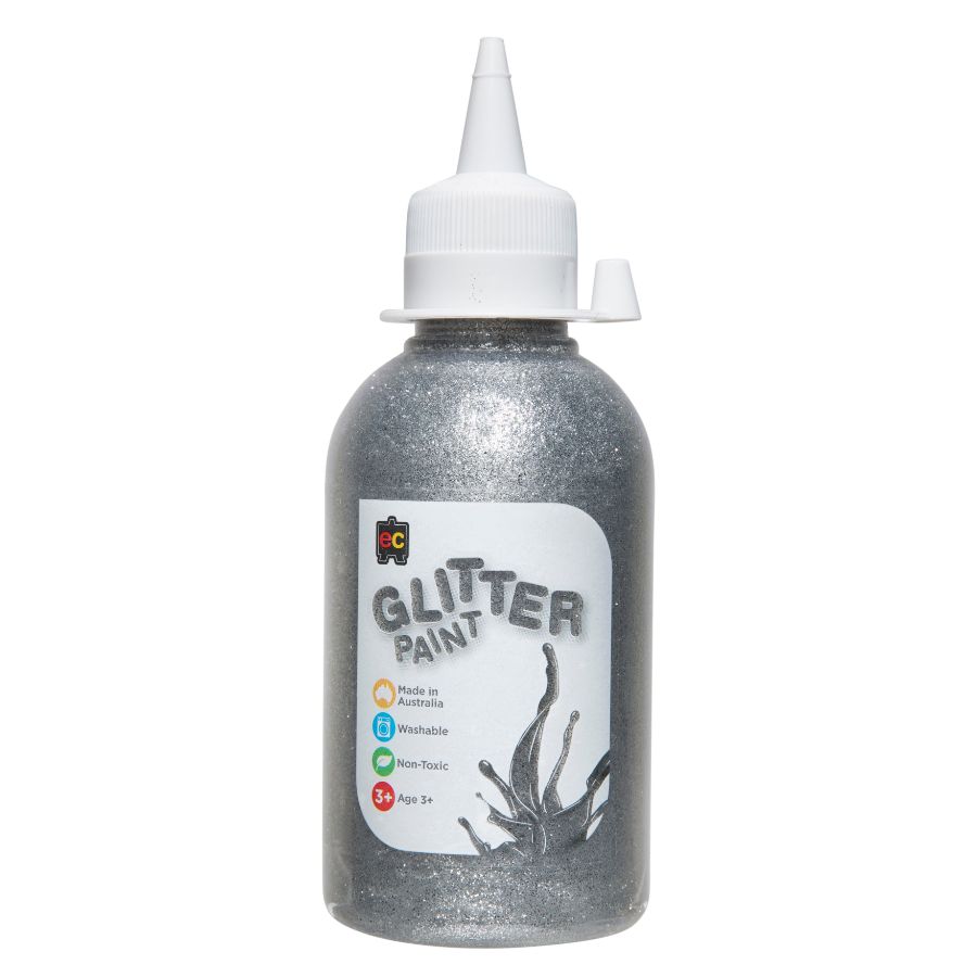 EC Paint Glitter 250ml Silver