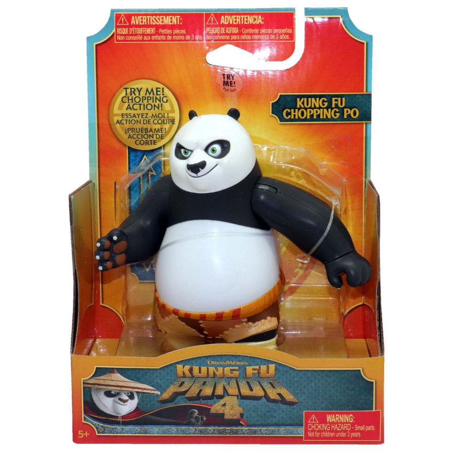Kung Fu Panda 4 Karate Chopping Po Figure