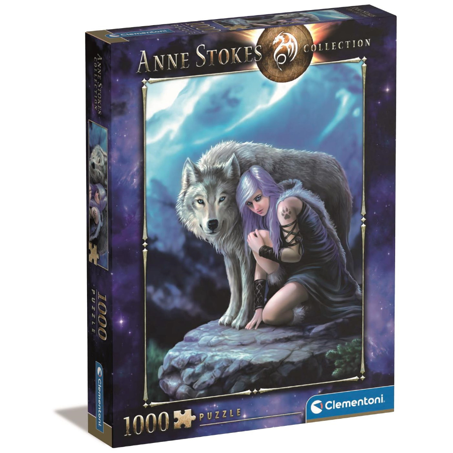 Clementoni 1000 Piece Puzzle Anne Stokes Protector