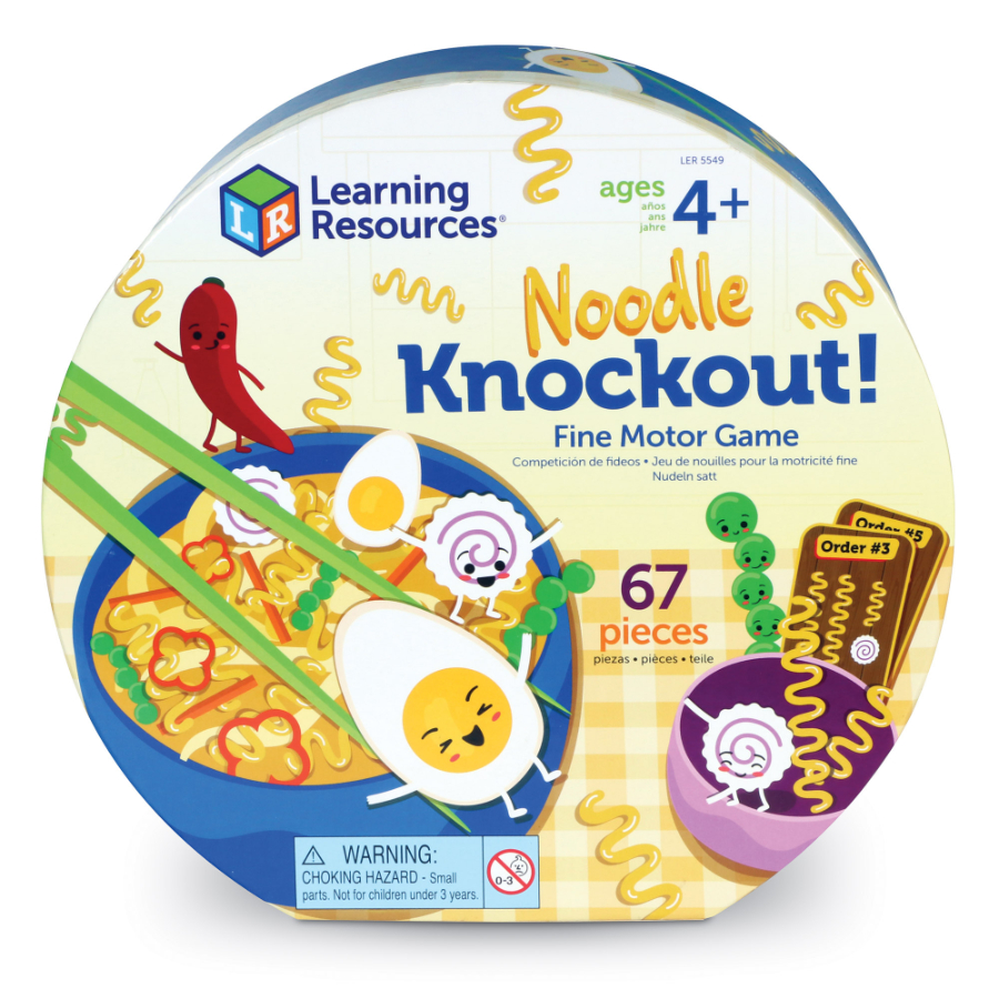 Learning Resources Noodle Knockout Fine Motor Game