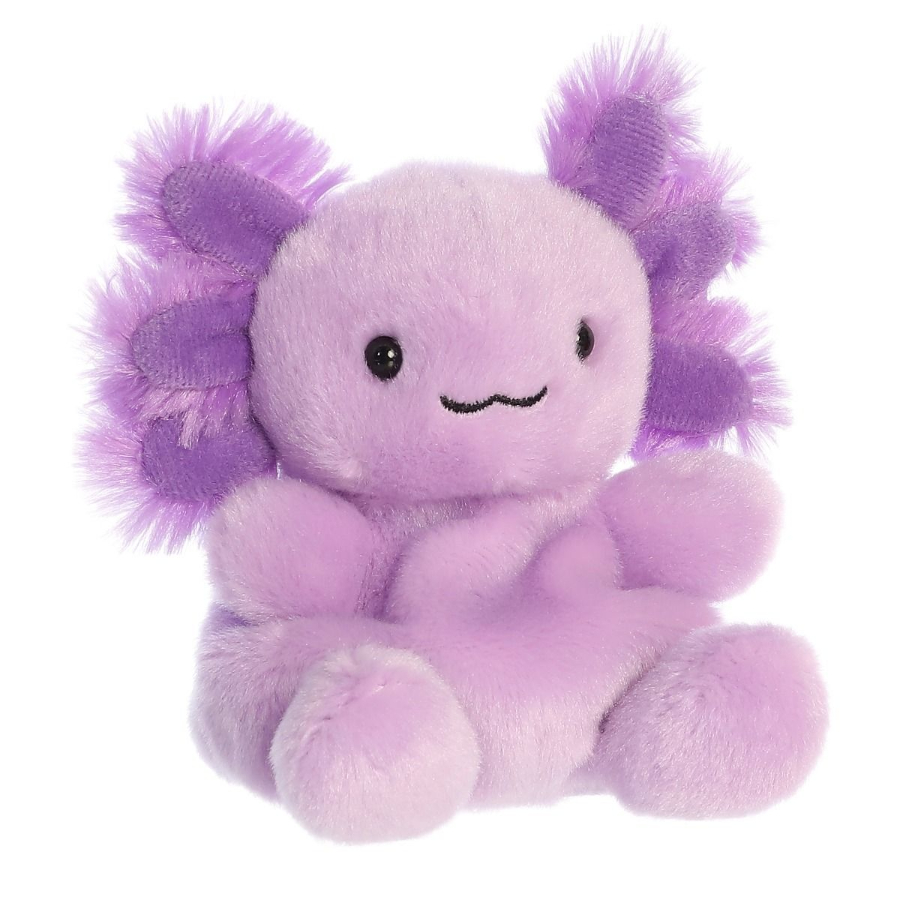 Palm Pals Plush 13cm Purple Axolotl