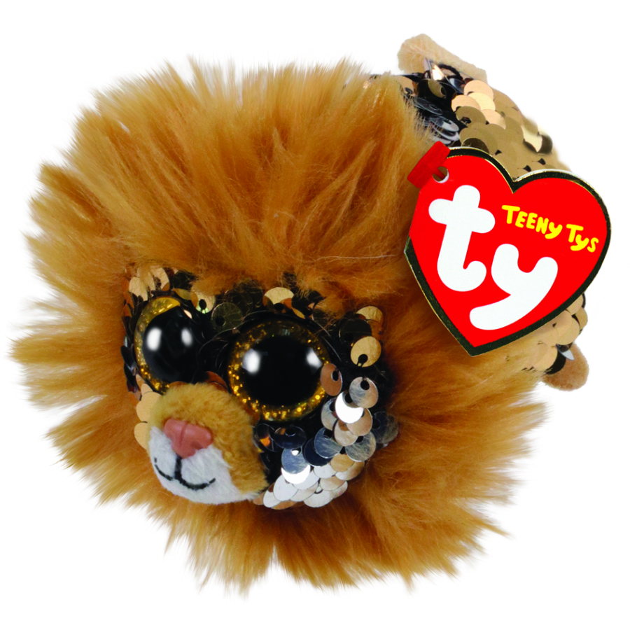 Beanie Boos Flippables Teeny Tys Regal Tan Lion
