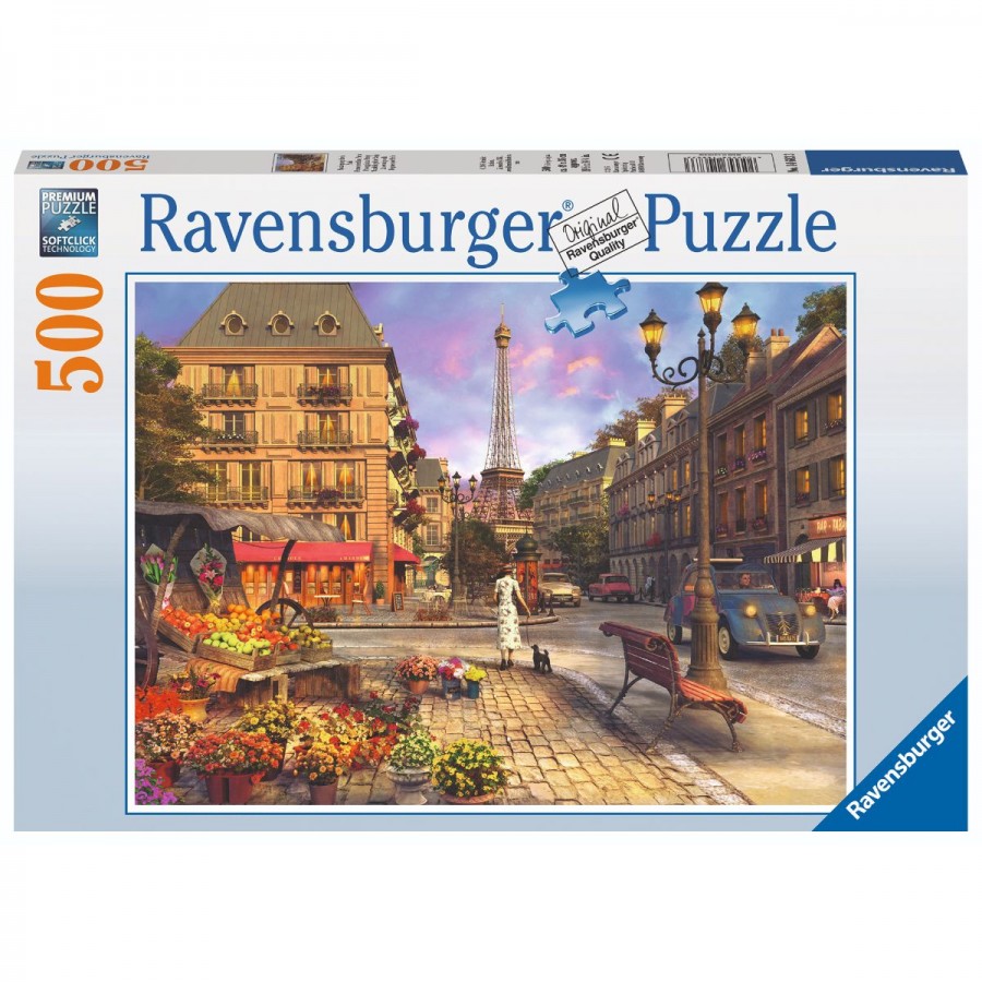 Ravensburger Puzzle 500 Piece A Walk Through Paris