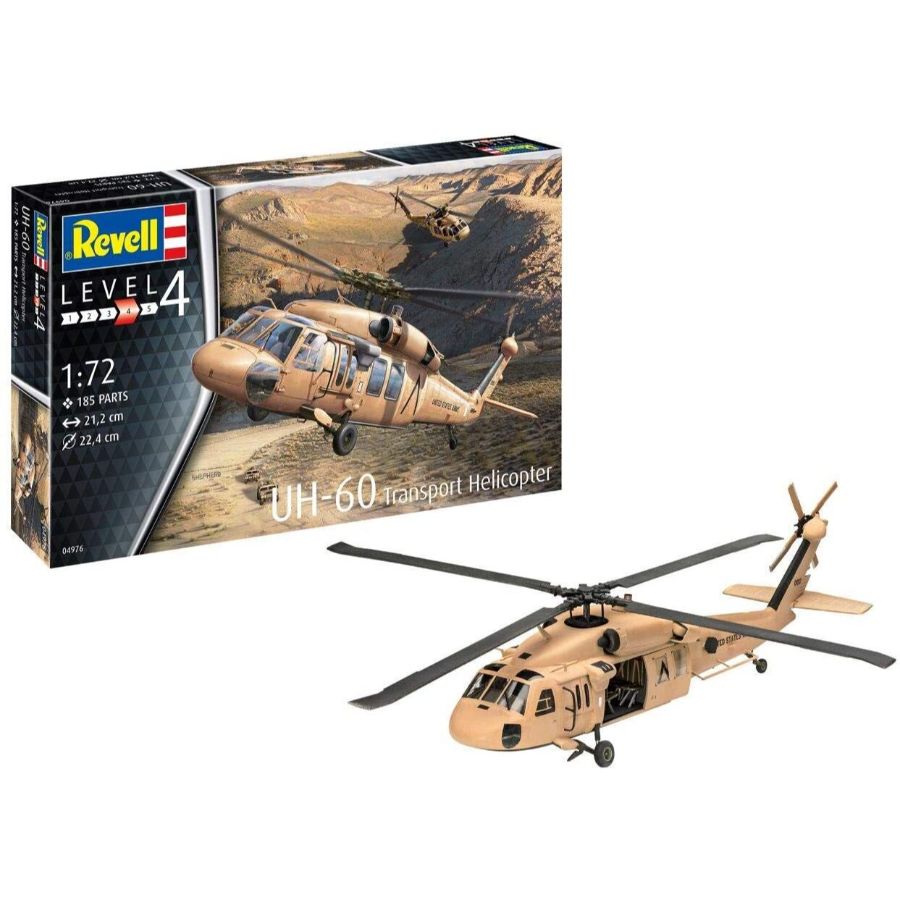 Revell Model Kit 1:72 UH-60 Helicopter