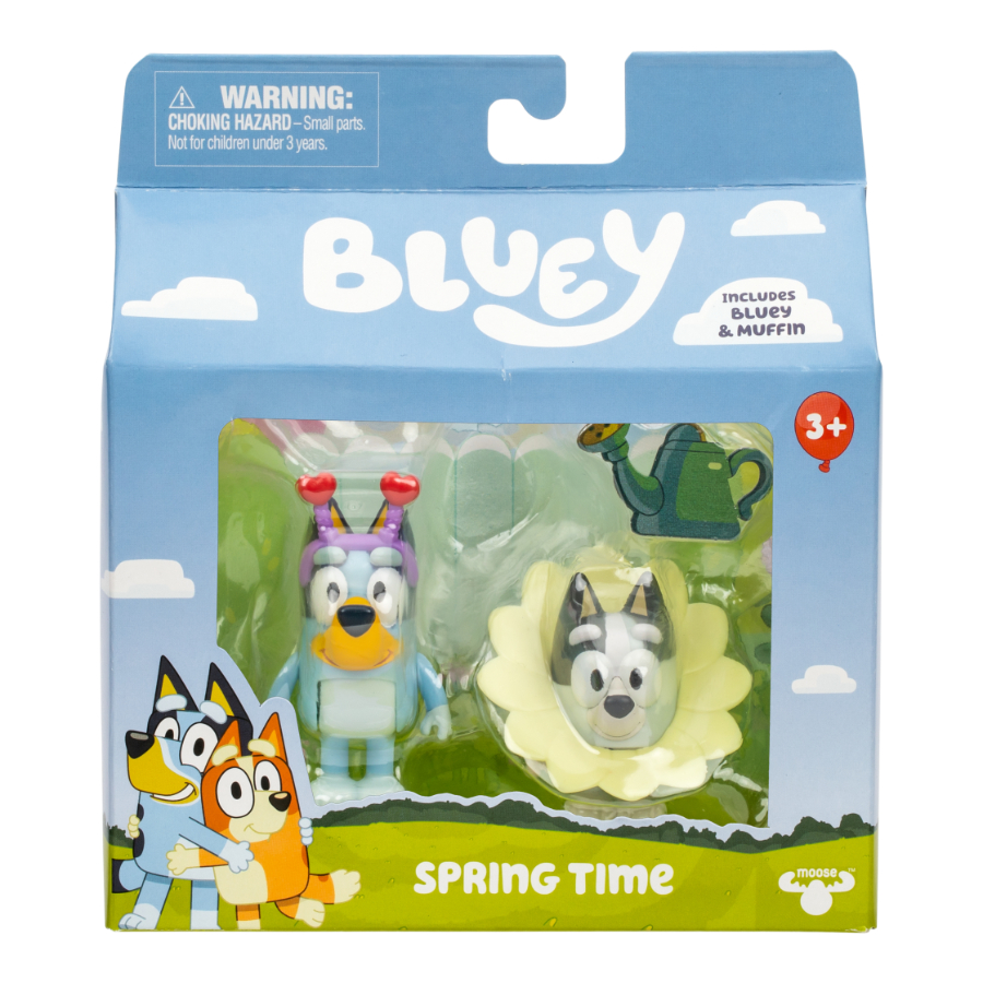 Bluey Series 13 Figurine 2 Pack With Accessories Assorted