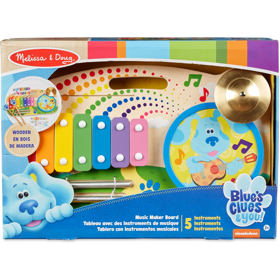 Melissa & Doug Blues Clues Wooden Music Maker