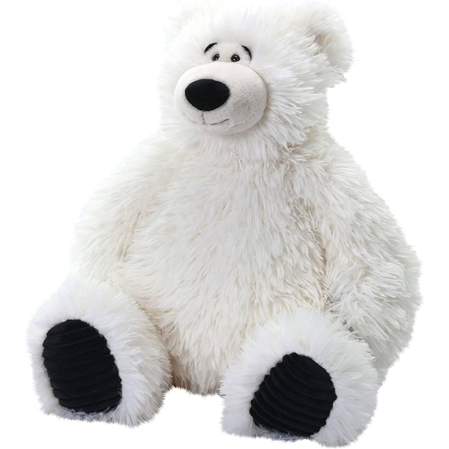 Snuggleluvs Polar Bear Weighted Plush 38cm