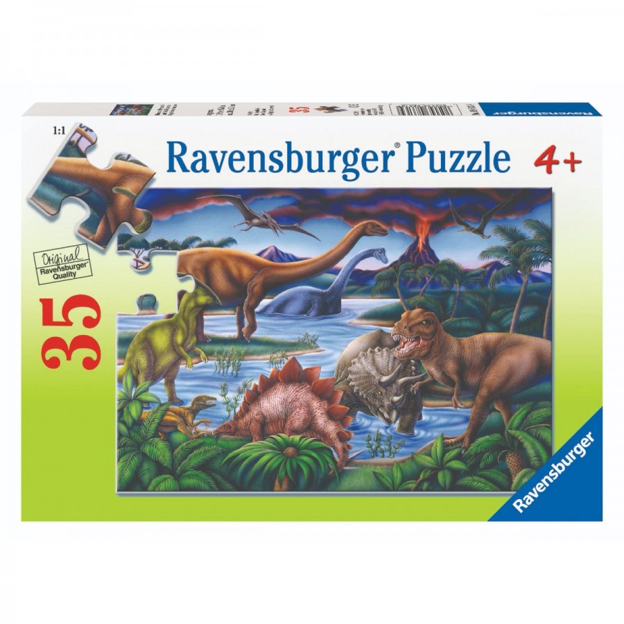 Ravensburger Puzzle 35 Piece Dinosaur Playground