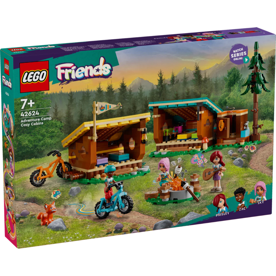 LEGO Friends Adventure Camp Cozy CabIns