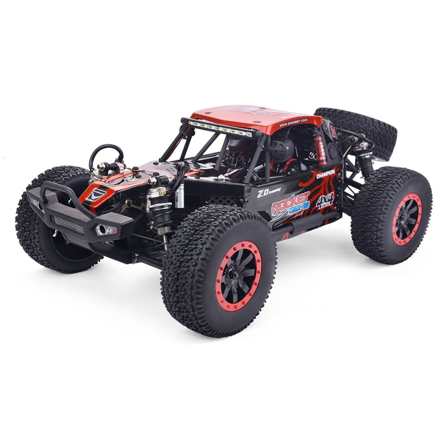 ZD Racing Radio Control 1:10 DBX 10 Rocket 4WD Desert Buggy Brushed RTR Red