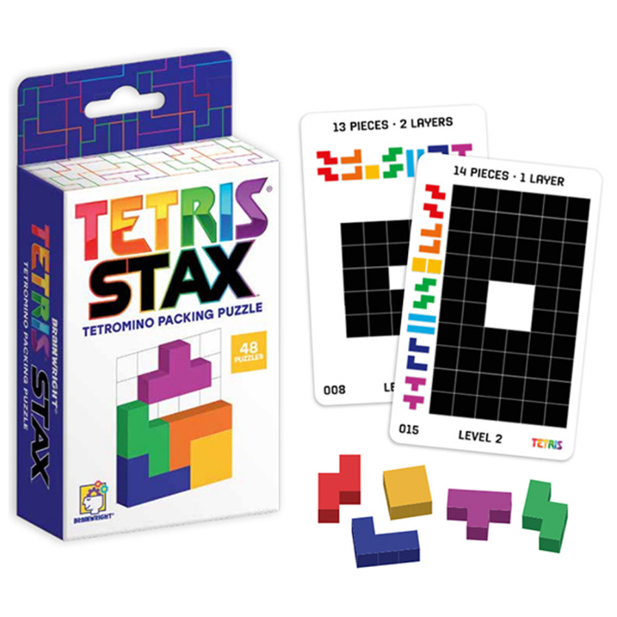 Brainwright Tetris Stax Game