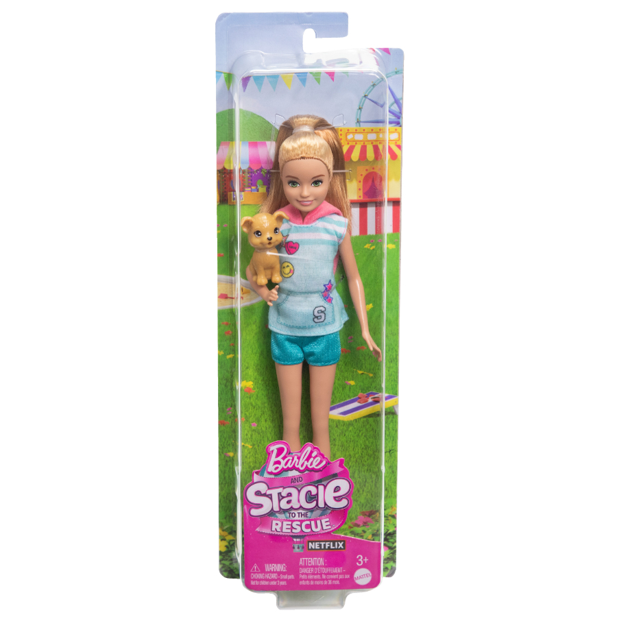 Barbie Stacie To The Rescue Doll With Pet Dog