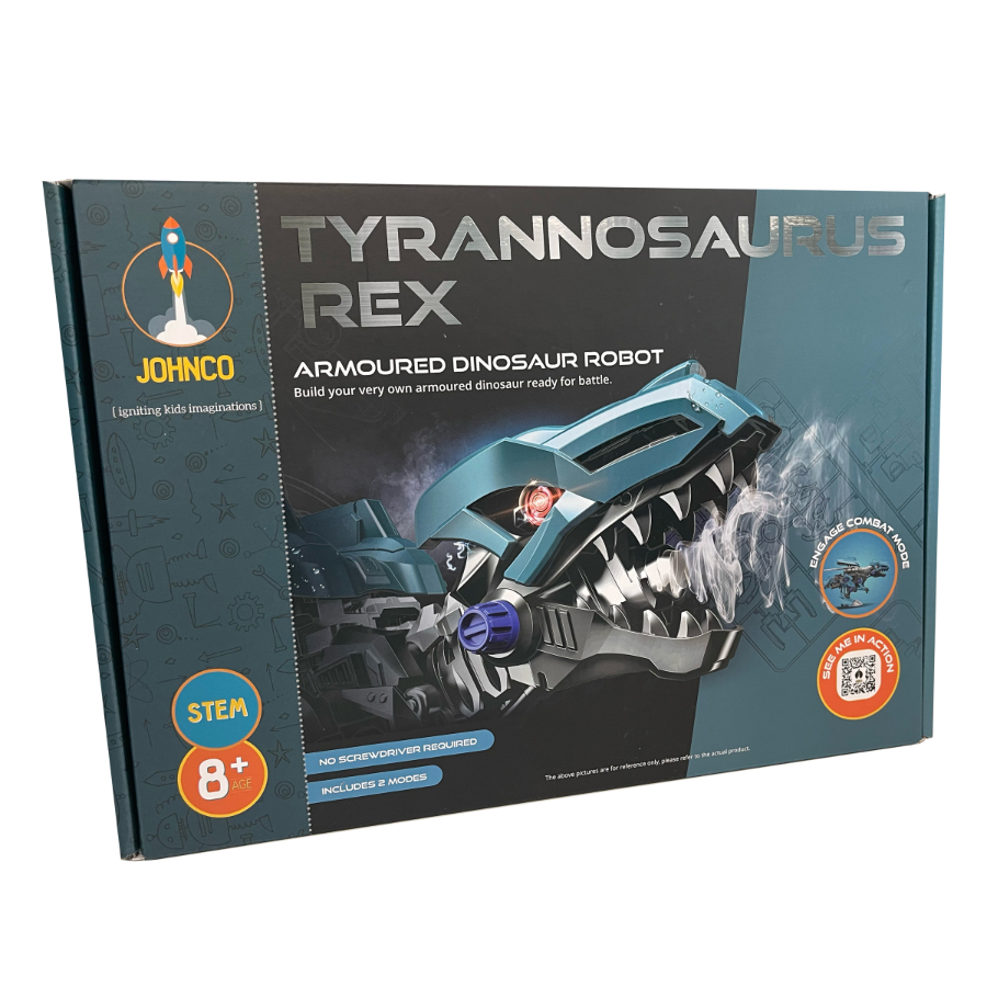 Tyrannosaurus Rex Armoured Dinosaur STEM Robot