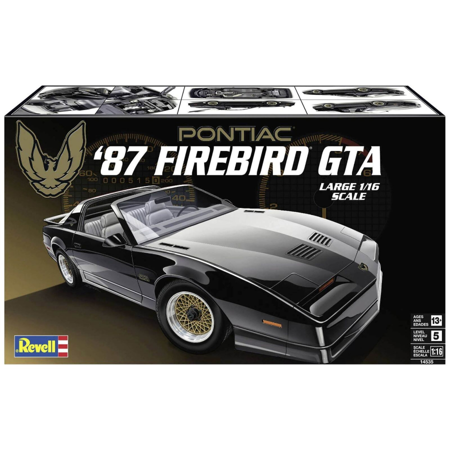 Revell Model Kit 1:16 1987 Pontiac Firebird GTA