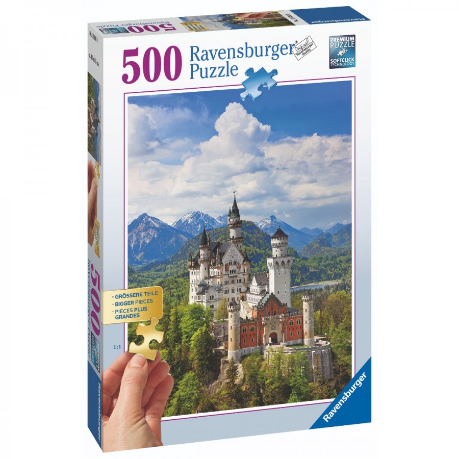 Ravensburger Puzzle 500 Piece Neuschwanstein Castle