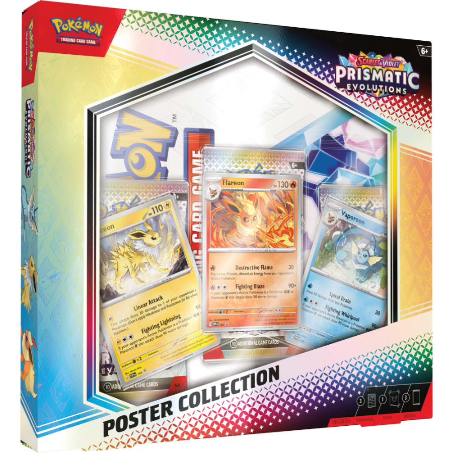 Pokemon TCG Scarlet & Violet Prismatic Evolutions Poster Box