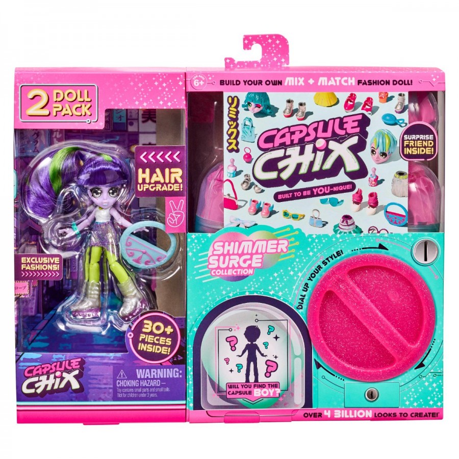 Capsule Chix Series 2 Shimmer Surge Dual Pack Assorted
