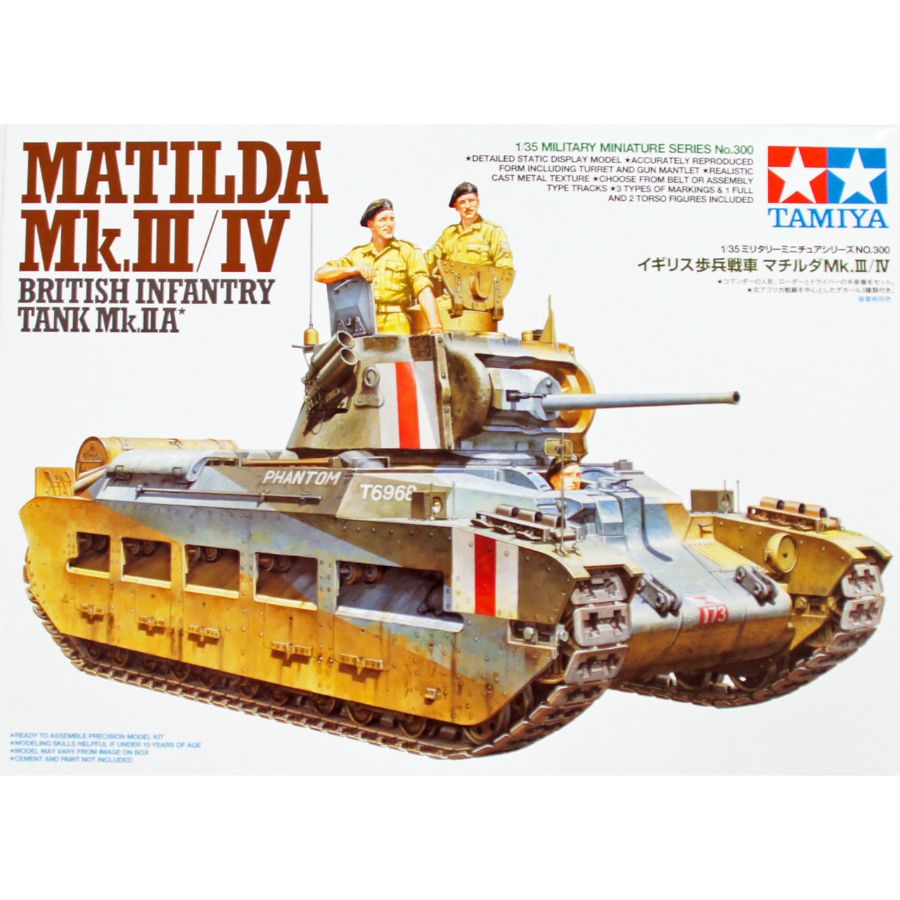 Tamiya Model Kit 1:35 Matilda MKIII IV