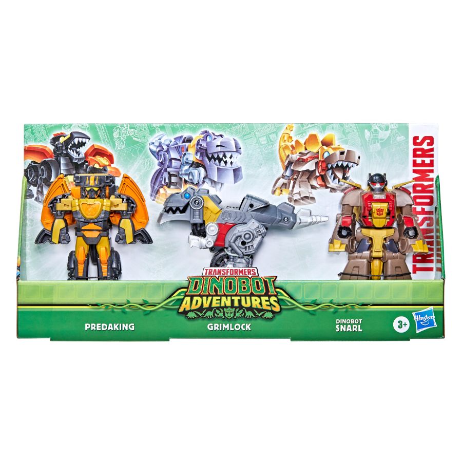 Transformers Dinobot Adventures Dinobot Squad 3 Pack