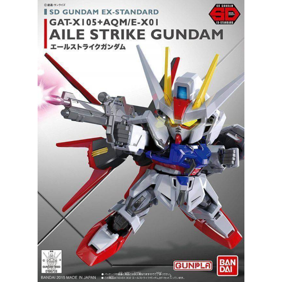 Gundam Model Kit SD Ex-Standard Aile Strike Gundam