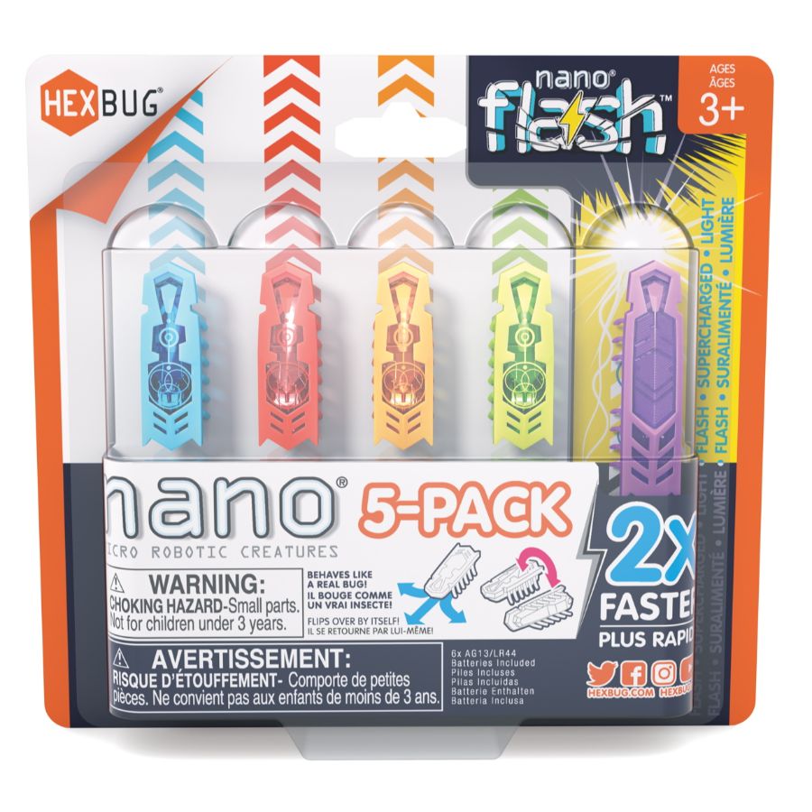 Hexbug Flash Nano 5 Pack