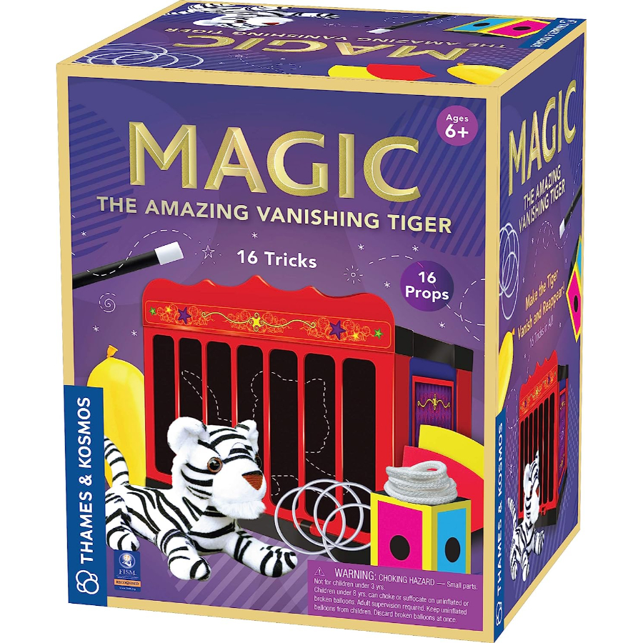 Thames & Kosmos Vanishing Tiger Magic Set With 16 Tricks