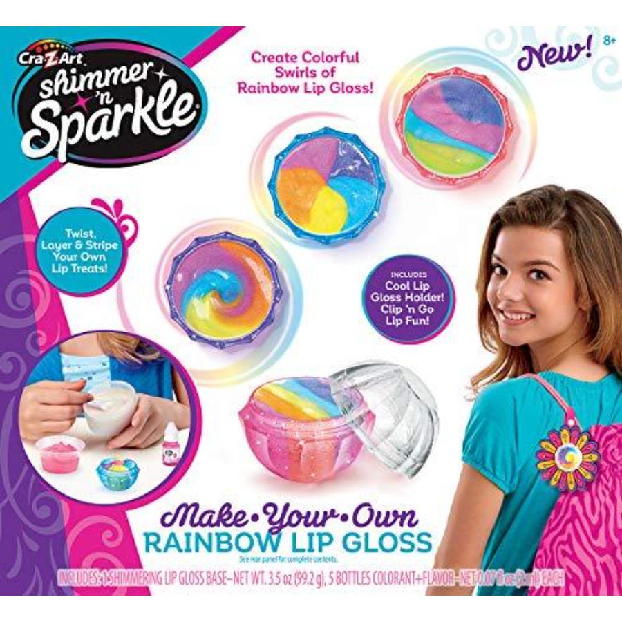 Shimmer & Sparkle Make Your Own Rainbow Lip Gloss