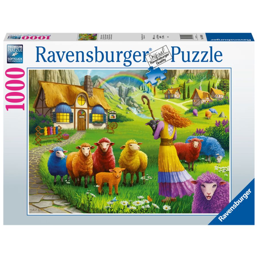 Ravensburger Puzzle 1000 Piece Colourful Wool