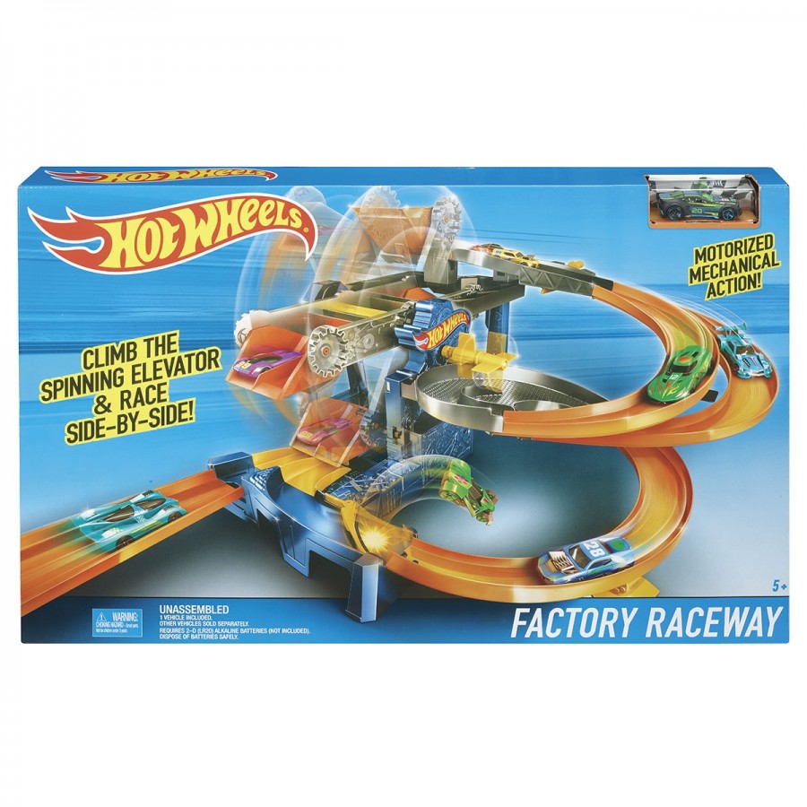 Hot Wheels Factory Raceway Playset