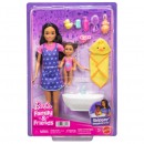 Barbie Family Skipper Babysitter Doll With Baby & Accessories Assorted