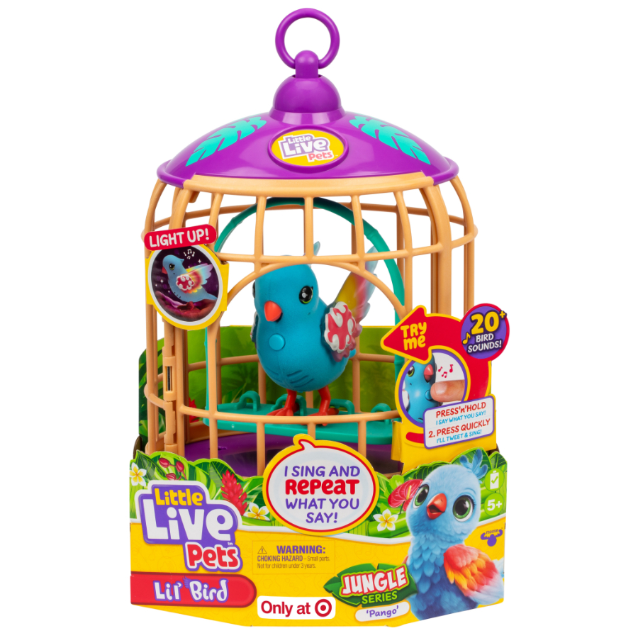 Little Live Pets Lil Bird Series 15 Bird & Cage Pango