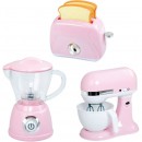 Kitchen Appliance Three Pack Pastel Pink With Working Features