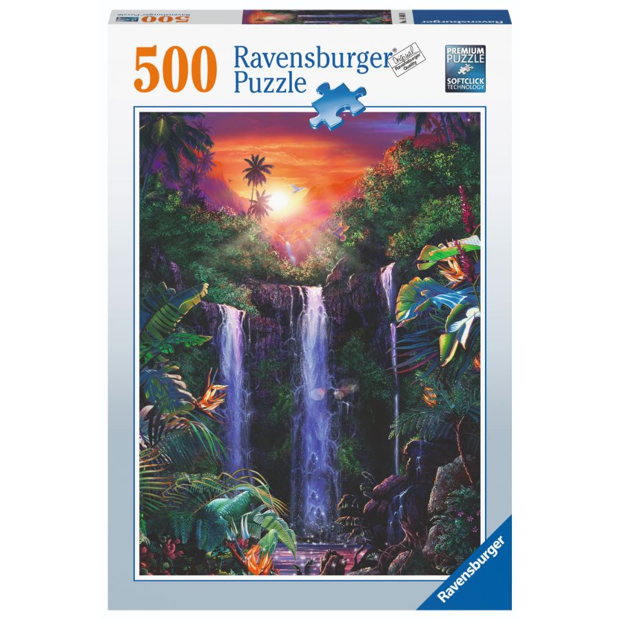 Ravensburger Puzzle 500 Piece Magical Waterfall