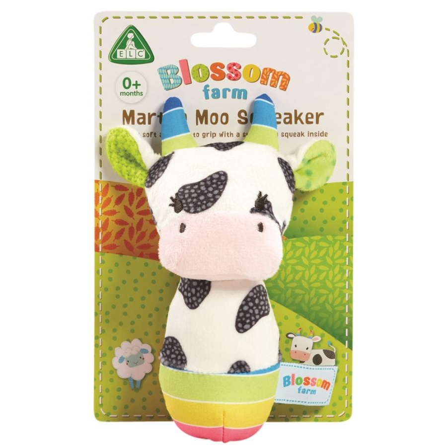 ELC Blossom Farm Martha Moo Squeaker