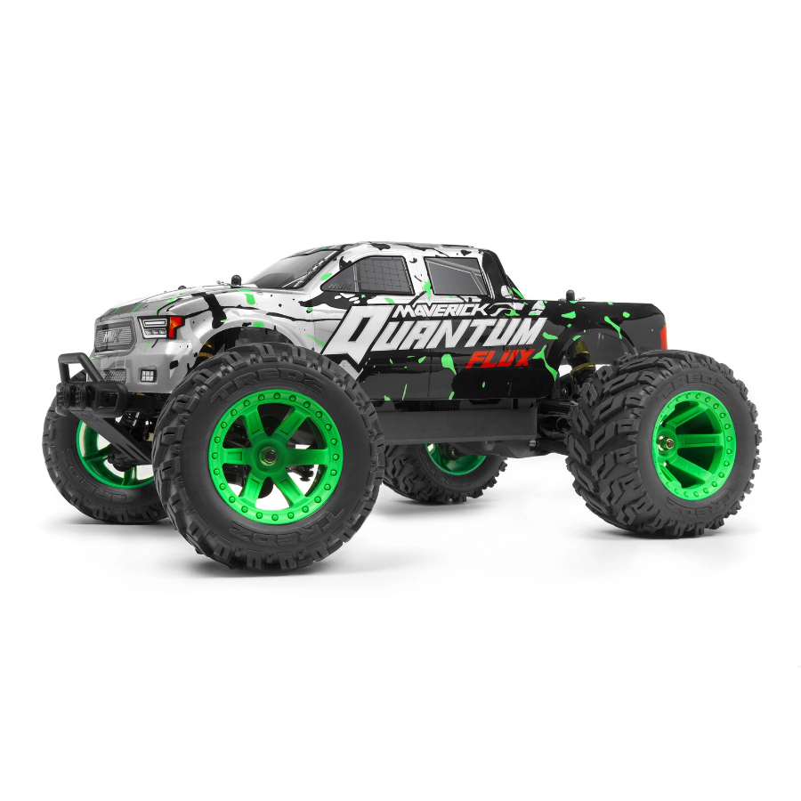 Maverick Radio Control 1:10 Quantum MT Monster Truck Flux Silver 80A Electric Brushless